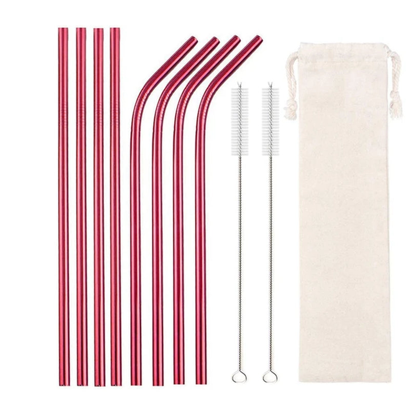 Reusable Drinking Straw - 10 Colors!